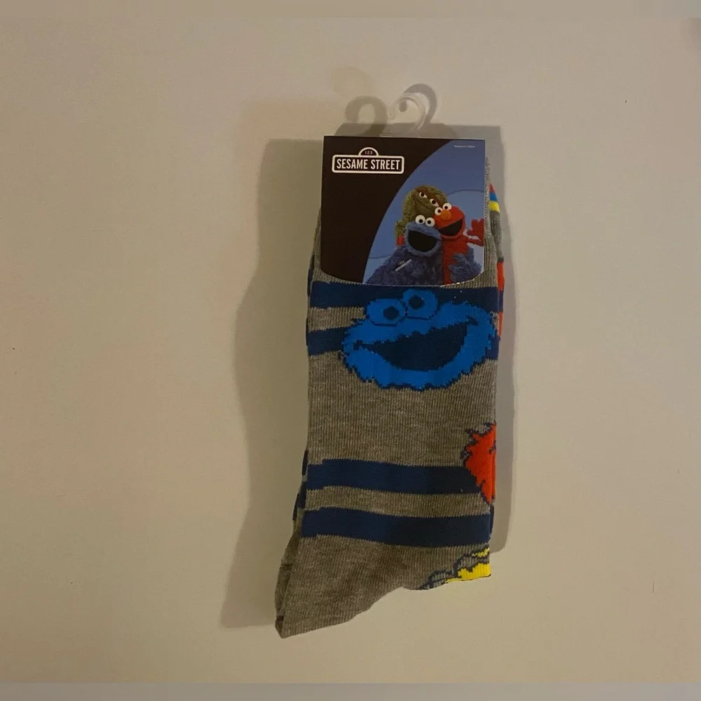 Fun Novelty Socks Featuring Sesame Street